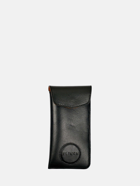 Leather Eyewear Case - Black