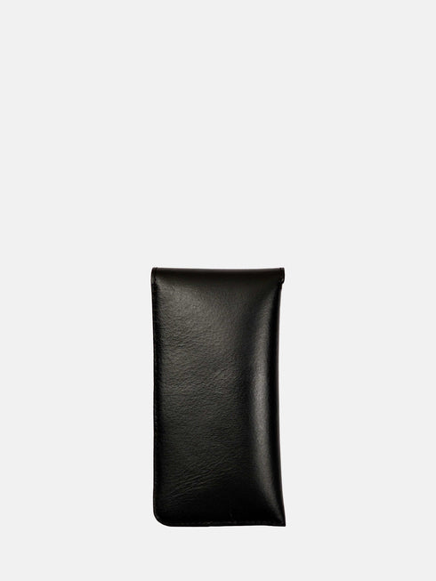 Leather Eyewear Case - Black