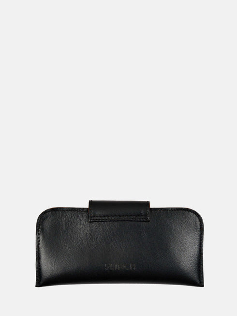 Leather Eyewear Case - Black