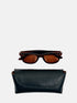 Leather Eyewear Case - Black