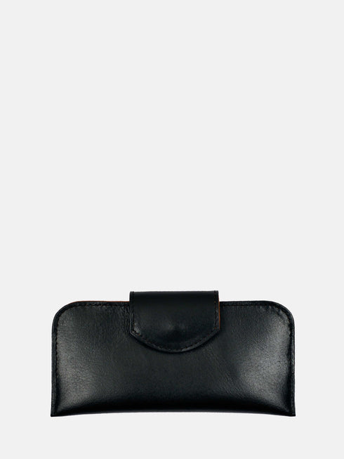 Leather Eyewear Case - Black