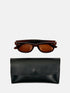 Leather Eyewear Case - Black