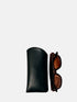Leather Eyewear Case - Black