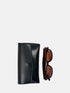 Leather Eyewear Case - Black