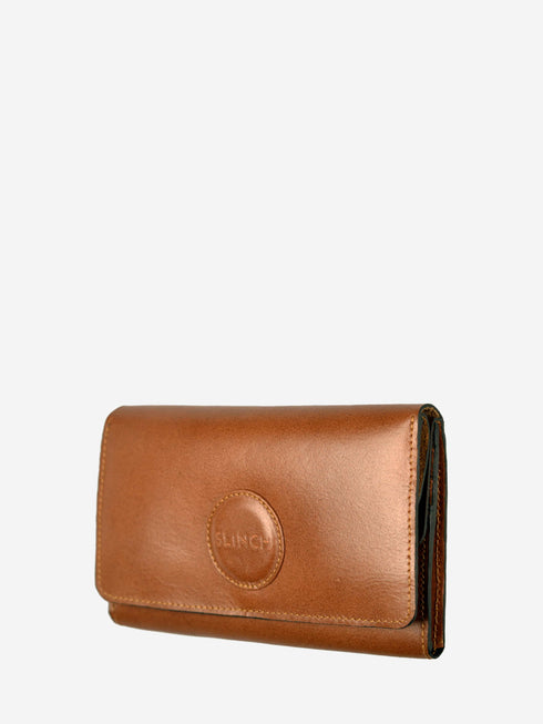 Leather Wallet - Brown