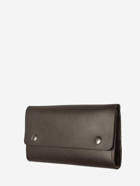 Leather Wallet - Dark Brown