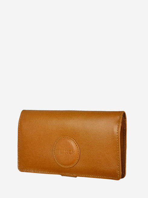Leather Wallet - Tan