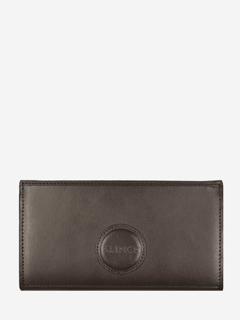 Leather Wallet - Dark Brown