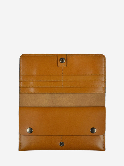 Leather Wallet - Tan