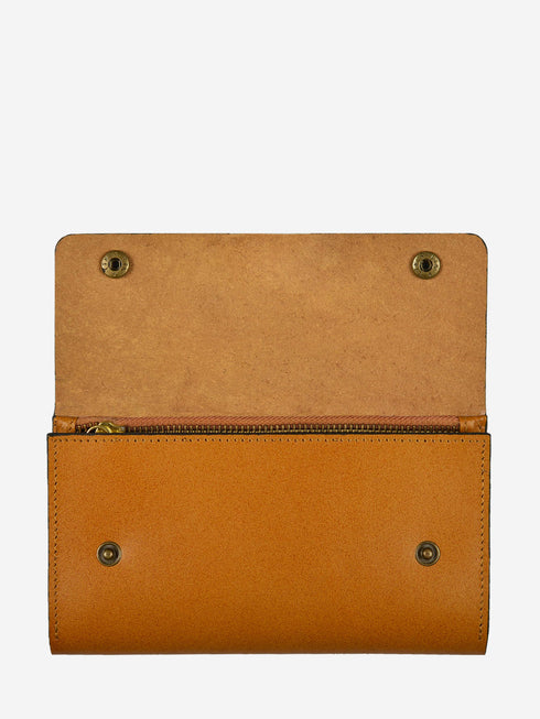 Leather Wallet - Tan