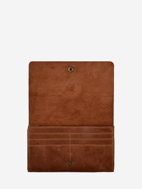 Leather Wallet - Brown