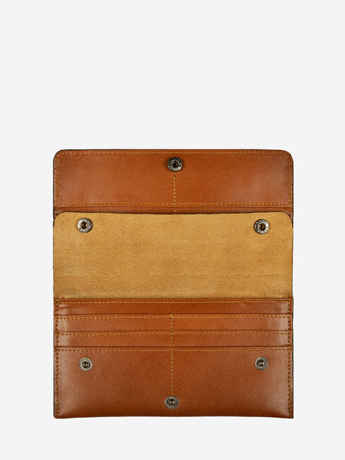 Leather Wallet - Brown