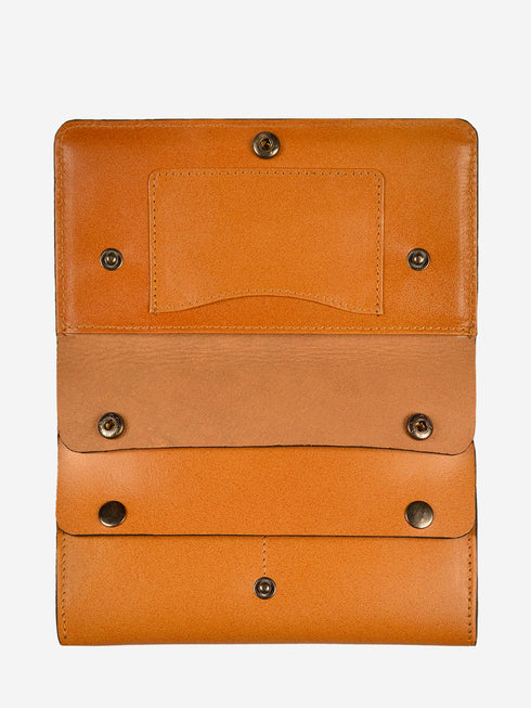 Leather Wallet - Tan