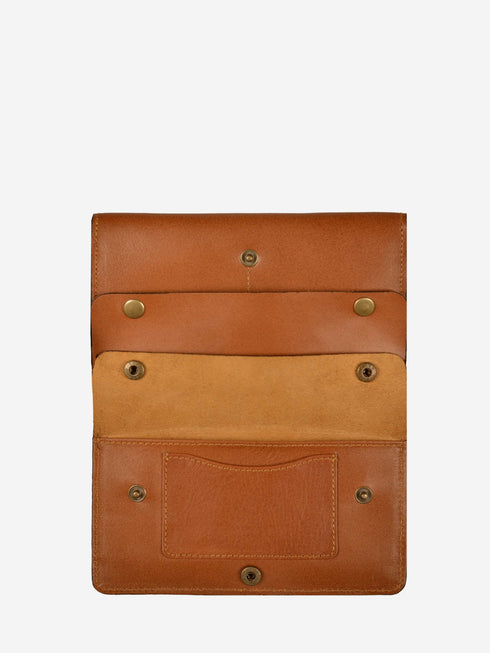 Leather Wallet - Brown