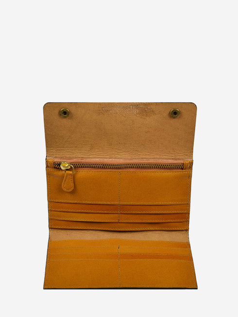 Leather Wallet - Tan