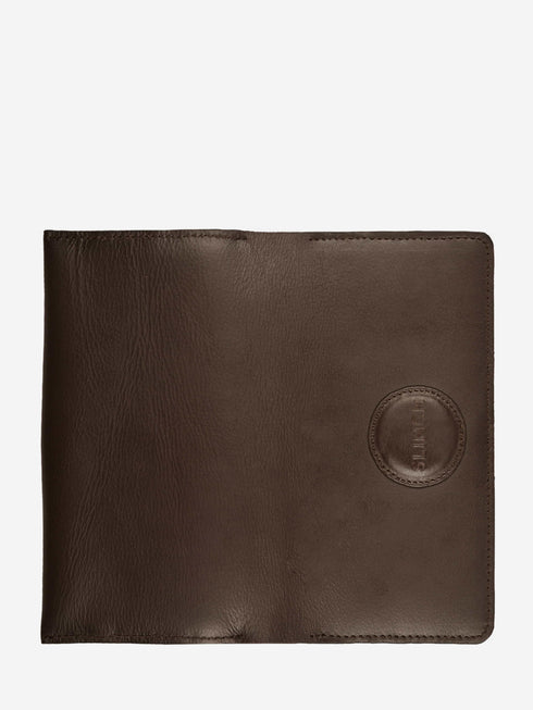 Leather Wallet - Dark Brown