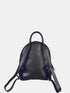 Leather Backpack - Grey