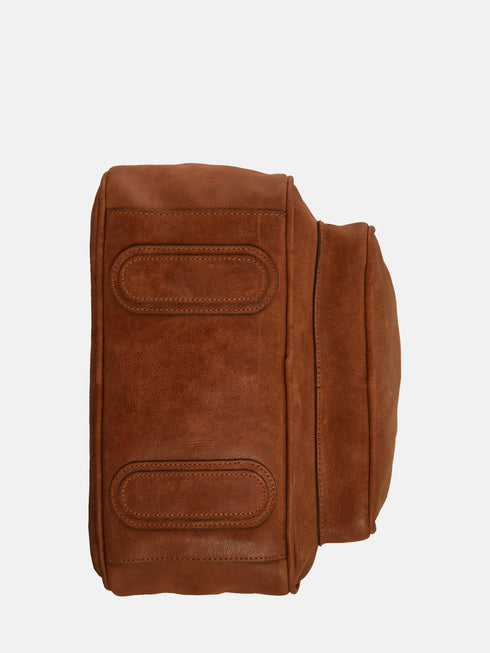 Leather Backpack - Brown