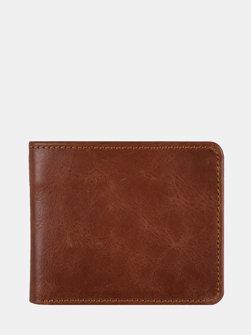 Leather Wallet - Brown