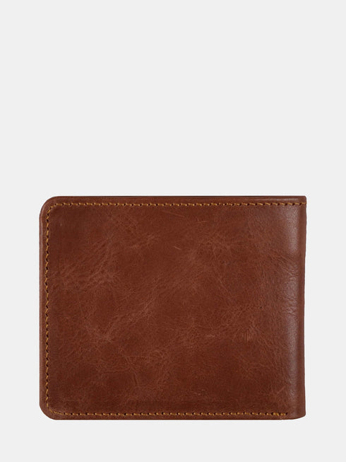 Leather Wallet - Brown