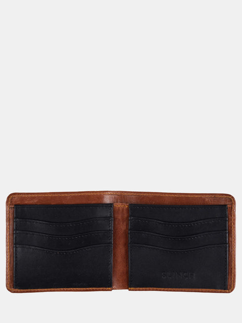 Leather Wallet - Brown